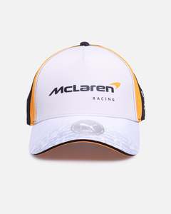 Mens New Arrivals: Puma X Mclaren Graphic Baseball Snapback Cap Puma Black