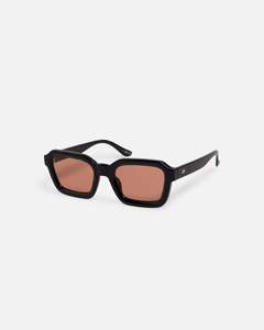 Mens New Arrivals: Le Specs Impossible Sunglasses Black/Cinnamon