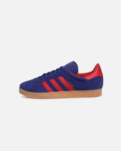 Mens Sale Footwear: Adidas Gazelle Blue/Red