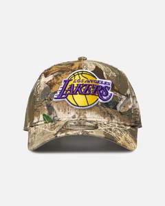All Camo: New Era Los Angeles Lakers 'Real Tree Camo' 9FORTY A-Frame Snapback Real Tree Camo