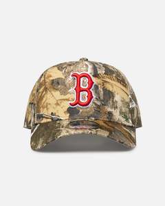 All Camo: New Era Boston Red Sox 'Real Tree Camo' 9FORTY A-Frame Snapback Real Tree Camo