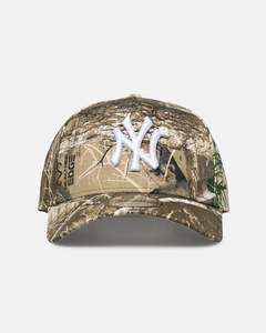 All Camo: New Era New York Yankees 'Real Tree Camo' 9FORTY A-Frame Snapback Real Tree Camo