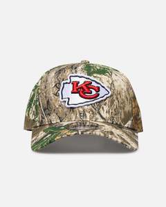 New Era Kansas City Chiefs 'Real Tree Camo' 9FORTY A-Frame Snapback Real Tree Camo