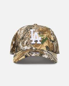 New Era Los Angeles Dodgers 'Real Tree Camo' 9FORTY A-Frame Snapback R&hellip;