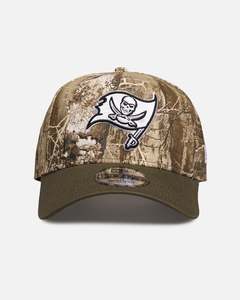 Mens Sale Headwear: New Era Tampa Bay Buccaneers 'NFL Season Kick Off' 9FORTY A-Frame Snapback Realtree/Olive