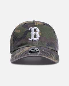 All Camo: 47 Brand Boston Red Sox 'Camo' 47 Clean Up Strapback Camo