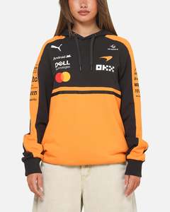 Puma X Mclaren Replica Hoodie Papaya