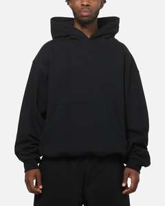 Hoodies: American Thrift Pullover Hoodie Black