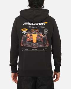 Puma X Mclaren Graphic Hoodie Black
