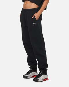 Womens Sale Bottoms: Jordan Women's Brooklyn Fleece Pants Black/White