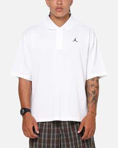 Jordan Brooklyn Polo Top White