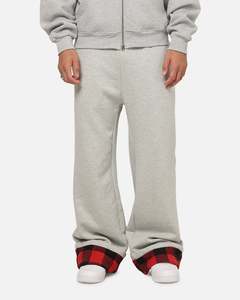Carre True Form Trackpants Grey Marle/Plaid