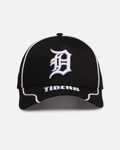 New Era Detroit Tigers 'Piping' 9FORTY A-Frame Snapback Black/White