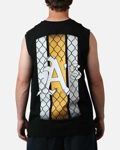 New Era Oakland Athletics Muscle T-Shirt Black