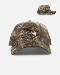 All Camo: New Era Gwinnett Stripers 'Great Outdoors' 9FORTY A-Frame Snapback Camo