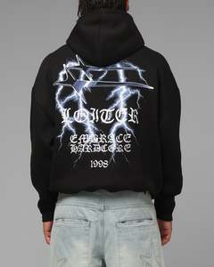 Loiter Frontier Hoodie Black