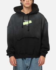 Hoodies: Mitchell & Ness Chicago Bulls Tape Hoodie Black