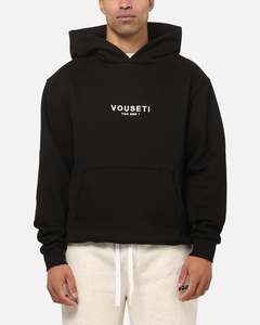 Hoodies: Vouseti The OG Hoodie Black