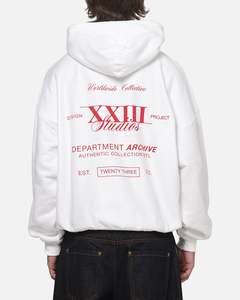 XXIII Utilities Hoodie White/Red