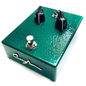 Custom MK1 Fuzz - Hammered Deep Green Cunningham Amps