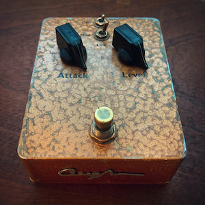 MK 1.6 Black Glass Germanium Fuzz - Hammered Copper Heavy Relic Cunningham Amps