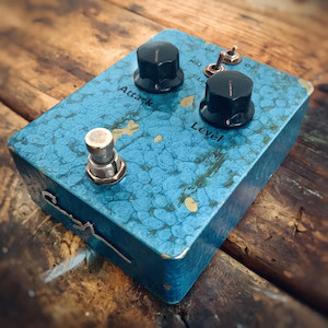 MK 1.6 Black Glass Germanium Fuzz - Hammered Blue Heavy Relic Cunningham Amps