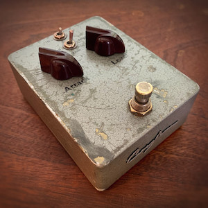 MK 1.6 Black Glass Germanium Fuzz - Gunmetal Heavy Relic Cunningham Amps