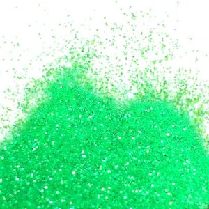 Glitter: Glitter - Neon Green (Barco)- 10gm