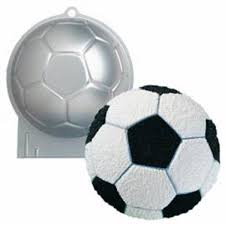 HIRE - Soccer Ball Cake Tin