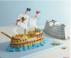 HIRE - Pirate Ship Nordic Cake Tin