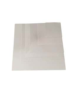 Cake Boards Discs: Silver Square 2mm Cake Discs