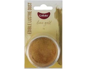 Edible Colouring: GoBake Pearl Lustre Dust - Luxe Gold - 2gm