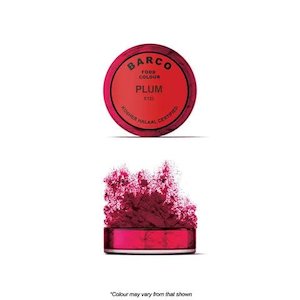 Barco Red Label Plum Colour/Paint/Dust 10ml