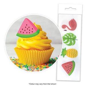 Edibles: Tropical Wafer Toppers - (pack of 16)