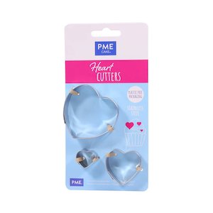 PME | Heart | Cutter Set | 3 Pieces