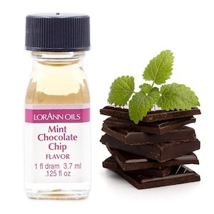 Flavourings: LorAnn Flavour Oils | Mint Chocolate Chip | 3.7ml (1 dram)