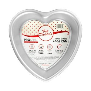 Cake Essentials: Fat Daddio's | Heart | Cake Pan | 8"