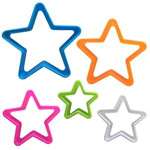Matariki: Star Cookie Cutters | Sweet Cuts | Set of 5