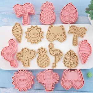 Summer | Cookie Cutters | 8 Piece Set