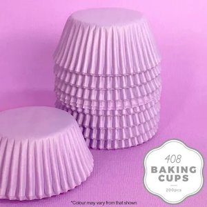 Display And Packaging: Cake Craft | 408 Cupcake Papers | Lilac | 200 Approx