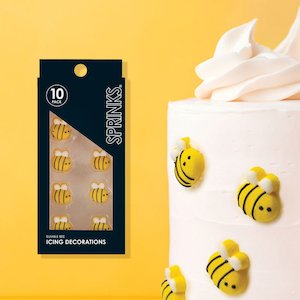 Featured: Icing Decorations | Bumble Bee | Sprinks | 10 pieces