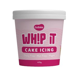Featured: Whip It | Cake Icing | Vanilla Pastel Pink |425g