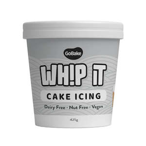 Whip It | Cake Icing | Vanilla Super White |425g