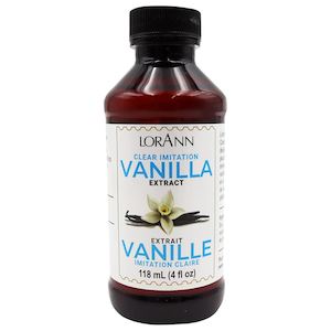 LorAnn Imitation Clear Vanilla Extract | 4oz (118ml)