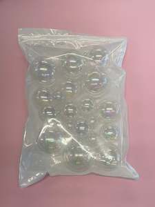 Cake Toppers: Opaque | Deco Ball Topper | 20 Pc Set