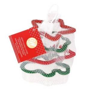 All Cutters: Christmas Cookie Cutter Set | 4 Piece (with Cushioned Grips)