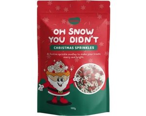 Christmas Sprinkles | Oh Snow You Didn’t | 200g | Go Bake