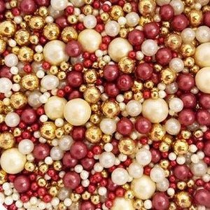 Cupcake Cake Decorating Supplies: Sprinkle Medley | Bordeux | 60g | Sprink'd