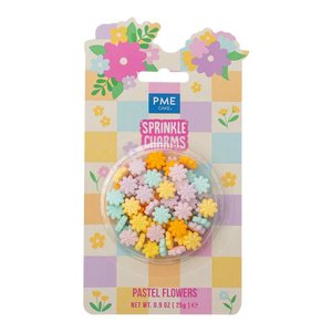 Featured: PME | Sprinkle Charms | Pastel Flowers | 25g