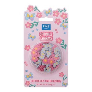 PME | Sprinkle Charms | Butterflies & Blossoms | 25g